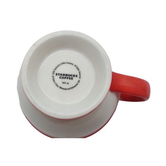 STARBUCKS Mug Orange Tigerlily Uplifting 2006 10 oz - Picture 6 of 8